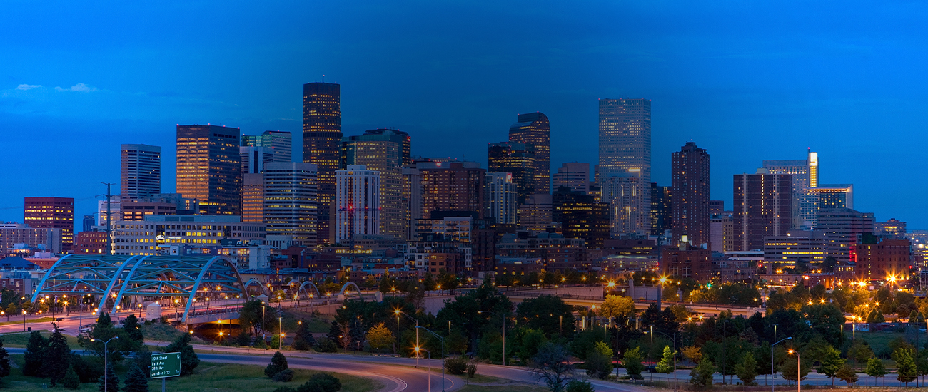 Skyline of Denver