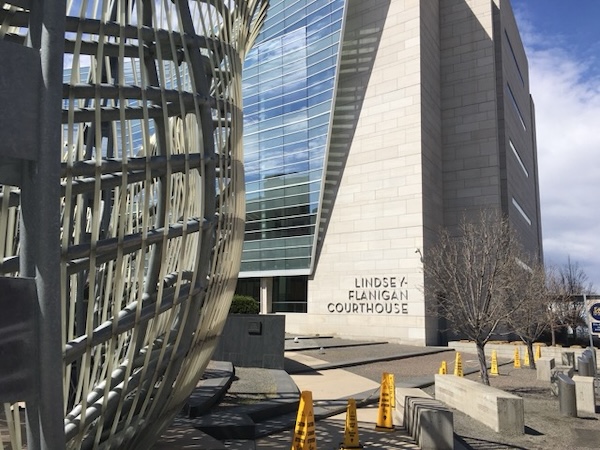 Lindsey-Flanigan Courthouse in Denver, Colorado where DUI cases are handled.