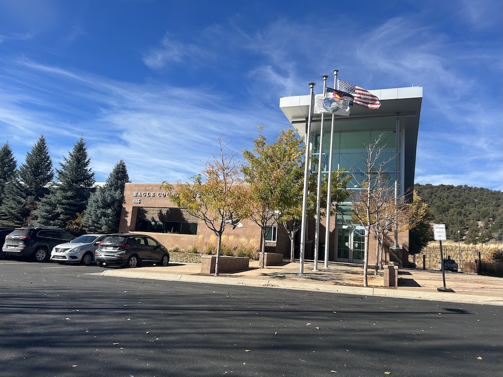 Photo of Eagle County Justice Center courthouse in Eagle, Colorado.