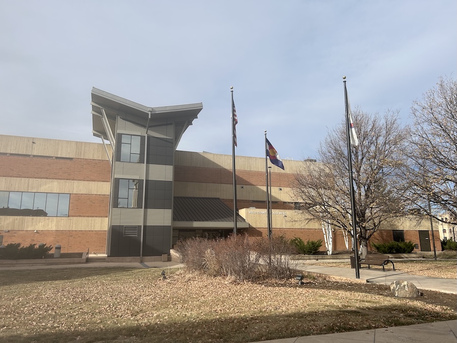 Weld County Plaza West courthouse in Greeley, Colorado, where felony DUI cases are handled