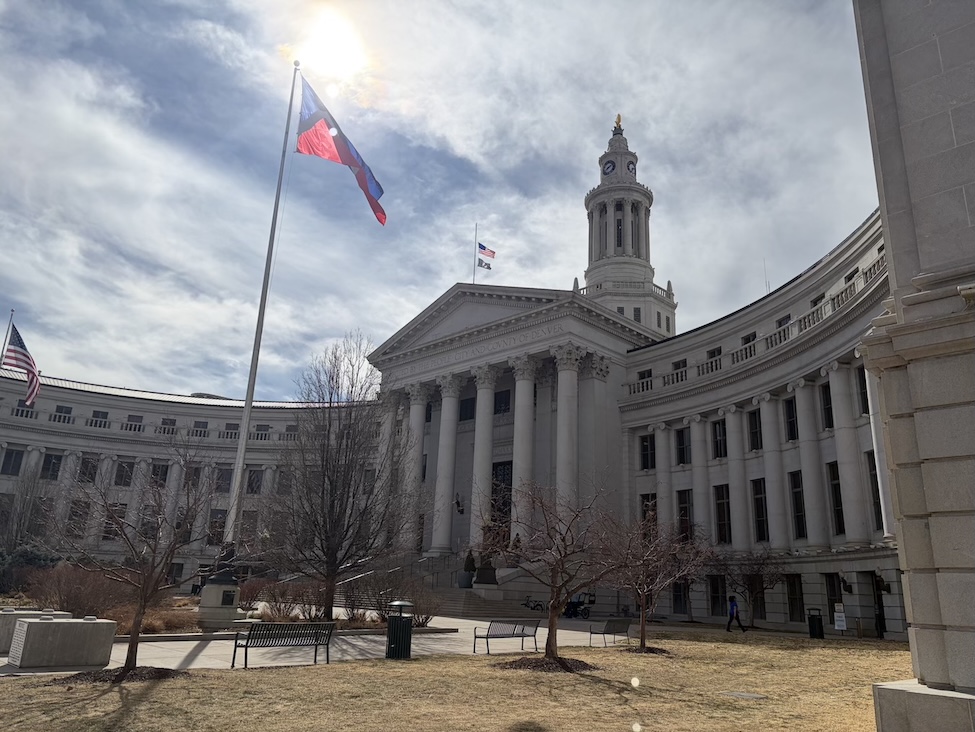 Denver City and County Building at 1437 Bannock Street in Denver, Colorado, where many Denver County Court speeding cases are heard.
