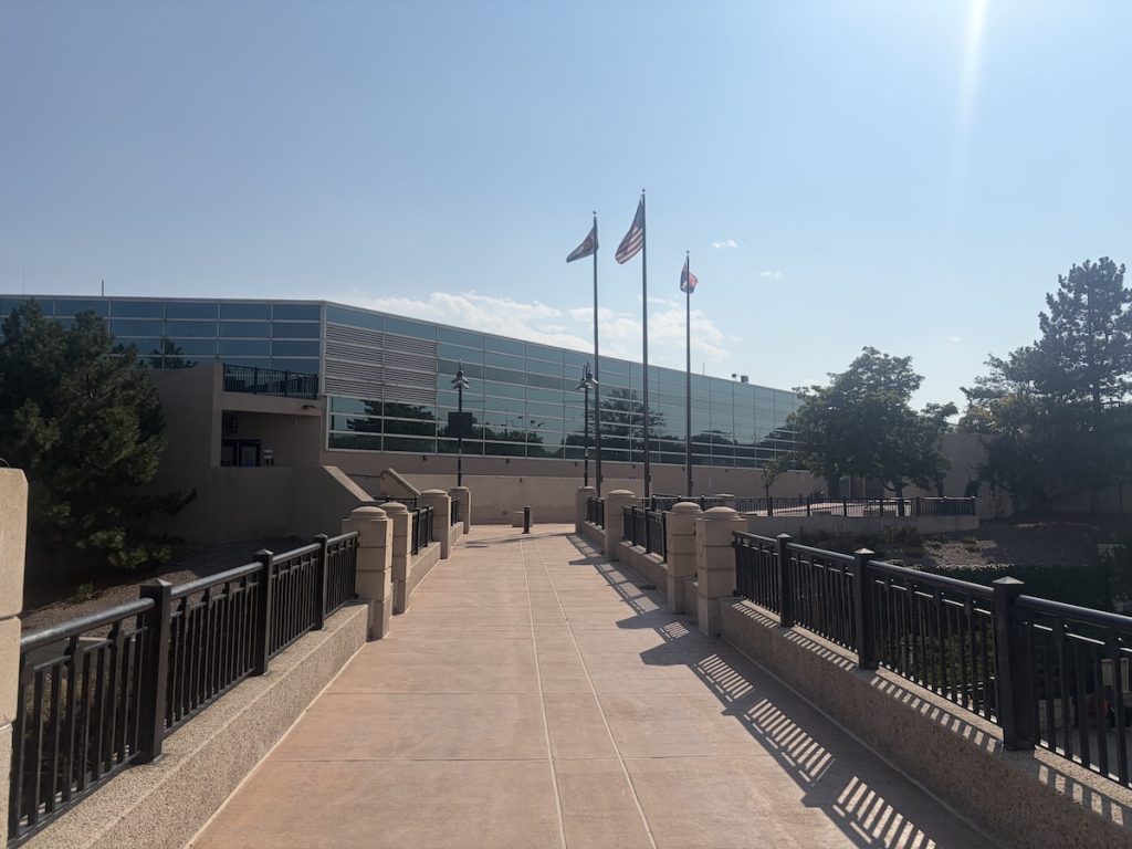 Lakewood Municipal Court building located in Lakewood, Colorado, where municipal traffic and criminal ordinance cases are heard.