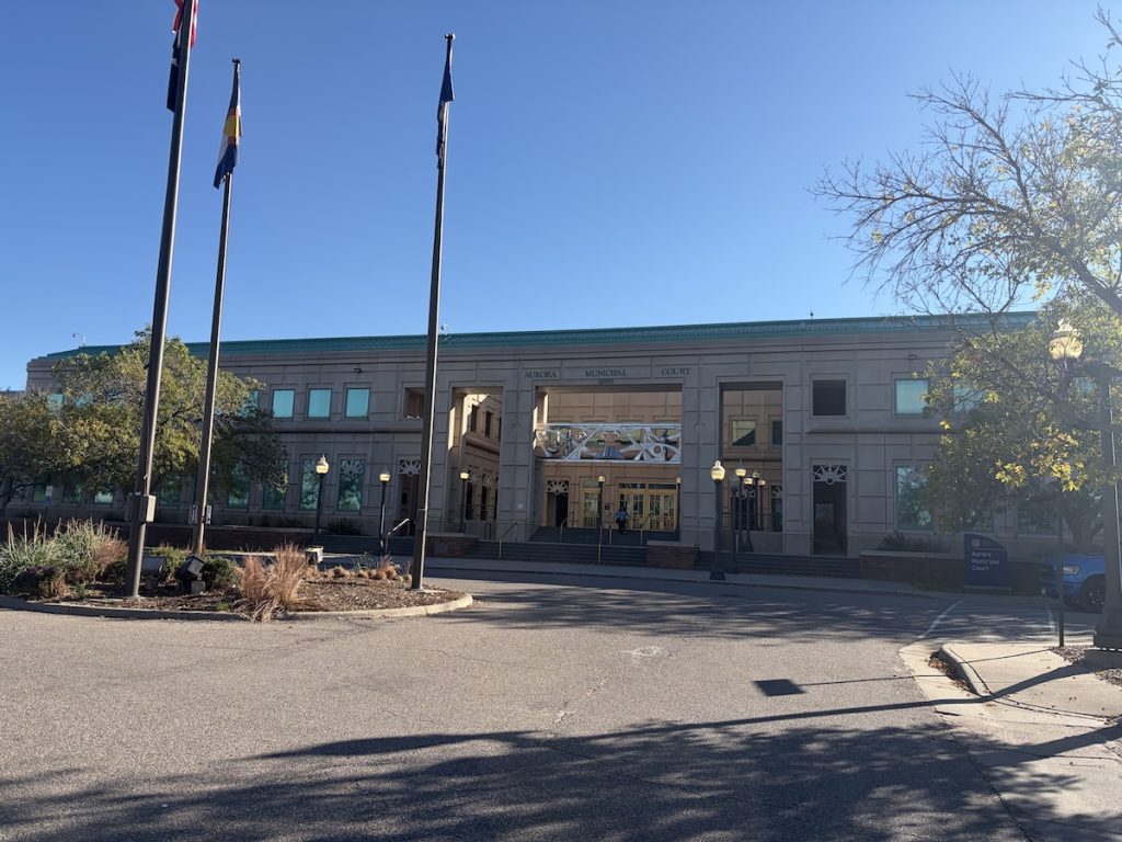 Aurora Municipal Court courthouse in Aurora, Colorado